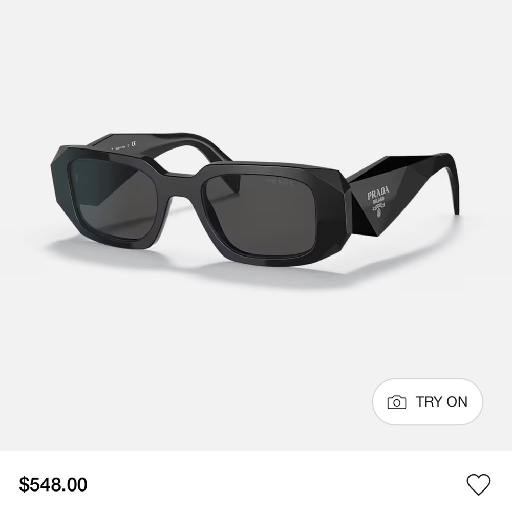 Prada rectangle sunglasses